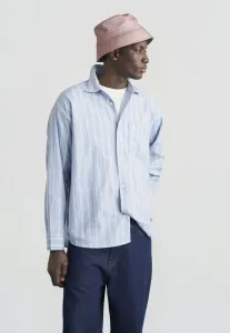 Рубашка била Carhartt Wip, Blue/White