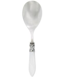 Антикварная сервировочная ложка «Аладдин» VIETRI, белый