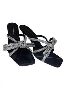 Женские туфли Margi Bow Heel черного цвета Loeffler Randall, черный