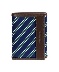Мужской трехсекционный кошелек Overlay Tommy Hilfiger, коричневый