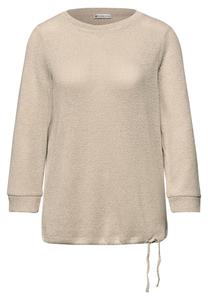 STREET ONE Лонгслив в бежевом цвете