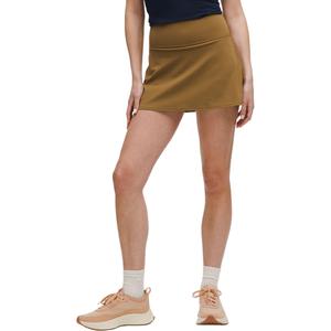 Повседневные короткие юбки Align Collection Lululemon, черный коричневый