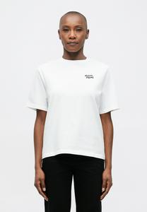 Футболка Maison Kitsuné HANDWRITING COMFORT TEE, White/Black/White