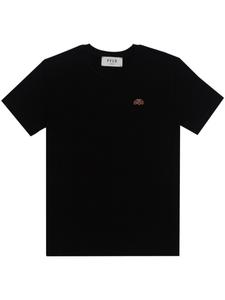 PELO FOUNDATION футболка с нашивкой «Собака-колбаска», черный