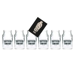 Набор Southern Comfort из 6 стеклянных бокалов Lynchburg, 6 шт., банка для коктейлей/джемов Mixcompany