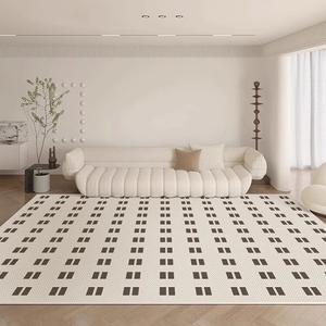 Budis Ковер 300х400 см для гостиной/спальни в французском стиле, waterproof, утолщенный, моющийся, с петлевым ворсом, TPR основание