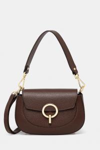 Кожаная сумка Answear.Lab, коричневый