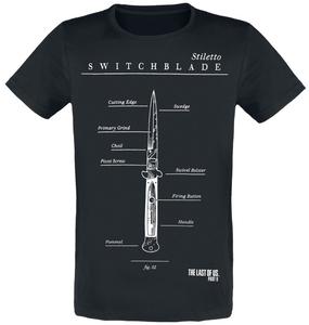 Футболка The Last Of Us Switchblade, черный