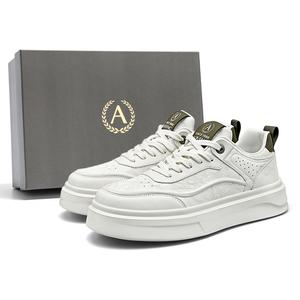 AOKANG Данк серии скейтборд кроссовки мужские низкие бело-зеленые, бежево-коричневые - бежево-коричневые [Коробка], цвет Beige Brown[Box]