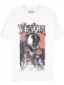 Футболка Venom - Destroyed Venom Men's Short Sleeved T-shirt белого цвета Marvel Universe