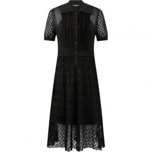 KARL LAGERFELD / Karl Lagerfeld Jeans Платье с короткими рукавами KARL LAGERFELD женское черное