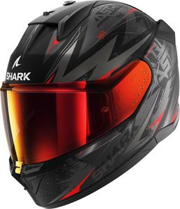 Шлем Shark d-skwal 3 blast-r, Black/Grey/Red