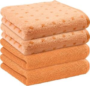 Полотенце Erwin Müller 4er-Pack 208073, 50x1x100 см цвет apricot