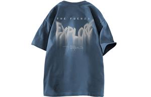 Футболка унисекс FUERZA, серо-голубой