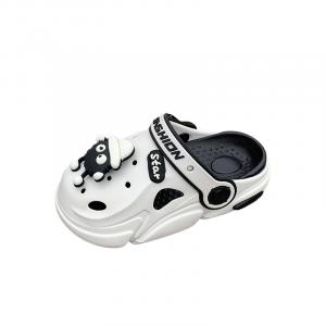 Детские тапочки: противоскользящие, износостойкие, упругие, дышащие, легкие, амортизирующие ADOONGA, белый/черный