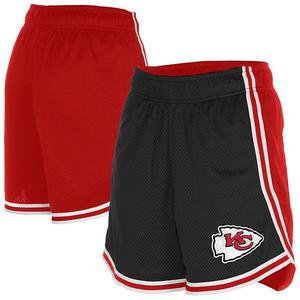 Женские шорты Kansas City Chiefs Sport Classics mesh черные/красные New Era