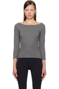 Flore Flore Серая футболка Steffi