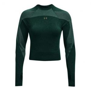 Футболка causual training short sports long sleeve t-shirts 'green' Under Armour, зеленый