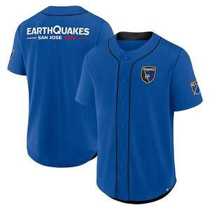 Мужская синяя бейсболка San Jose Earthquakes Injury Time Fanatics