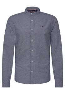 Повседневная рубашка Street One MEN Regular fit Button Up Shirt, темно-синий