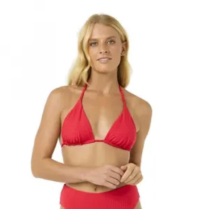 Топ бикини Rip Curl Premium Surf D-DD Sliding Triangle, красный