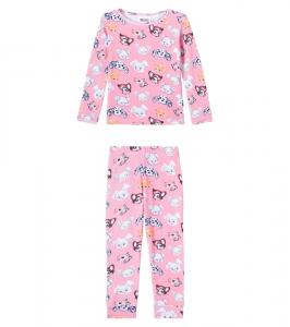 Люксовые пижамы из хлопковой смеси с принтом Molo, Itty Bitty Blush