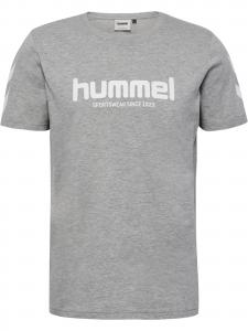 Hummel Футболка 'LEGACY 2.0' в крапчатом сером цвете