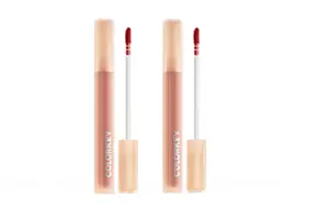 Увлажняющий бальзам для губ блеск для губ мягкий матовый легко растушевывается тон 1,8г/1,8г*2 Colorkey