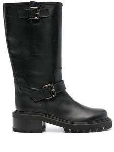 Via Roma 15 сапоги на каблуке, черный