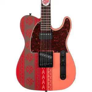 Электрогитара Fender Monster Hunter Rathalos Telecaster, Rathalos Red