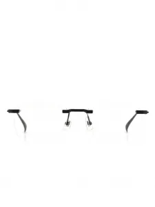 Очки в безободковой оправе Dunhill, черный