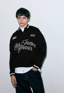 Толстовка stwd les teunes Pull&Bear, Black
