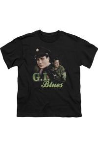 Футболка с коротким рукавом Elvis Presley G I Blues для детей Gildan