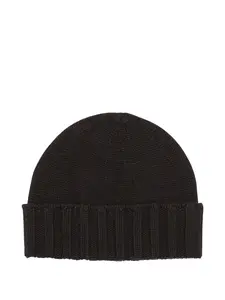 Шапка бини в рубчик Drumohr, коричневый