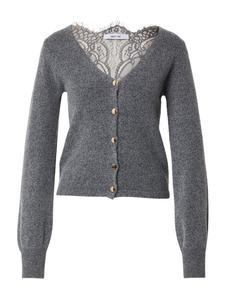 ABOUT YOU Кардиган 'Vanessa' в крапинку, цвет Mottled Grey