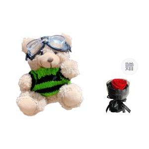 Креативный милый плюшевый кулон-медвежонок с камерой высота 12см YUEMIXIONG