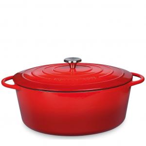 Сковорода овальная Küchenprofi, 31 см, классический красный ПРОВАНС 402000431