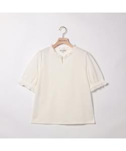 Хлопковая льняная футболка с коротким рукавом