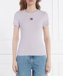 Футболка Slim fit Tommy Jeans, фиолетовый