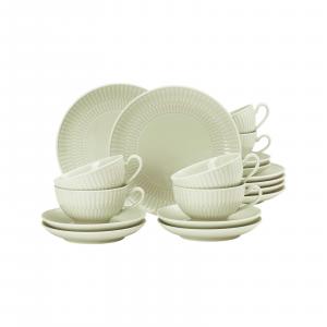 Чайный сервиз Amina Celadon, набор из 18 предметов Seltmann Weiden, зеленый