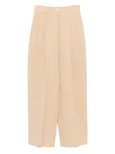 Брюки с карманами и стрелками Marni, нейтральный