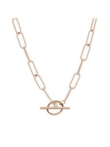 LIEBESKIND BERLIN Длинное Т-образное колье из розового золота