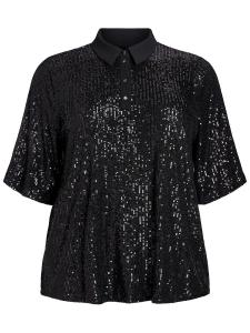 Блуза Zizzi Mlina, черный