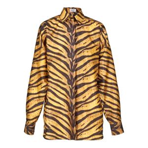 Рубашка Ferragamo с длинными рукавами Salvatore Ferragamo, бежевый