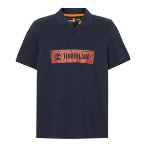 Timberland Мужская поло темно-синяя