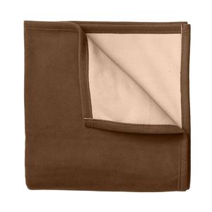 Двустороннее флисовое одеяло Brylanehome Bh Studio BrylaneHome, цвет Chocolate