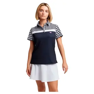 Поло с коротким рукавом Oxy Golf Pata De Gallo 1 Woman, синий