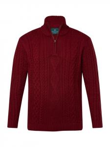 Пуловер Boston Park Pullover, цвет dunkelrot