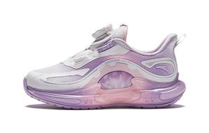 Детские кроссовки PS Low-top Белый Фиолетовый Пудровый Anta Kids, белый/фиолетовый