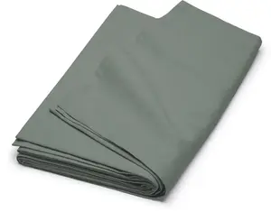 Простыня Золушка "Полотенце домашнее Renforce", без резинки Cinderella 200х260 см, 1 шт., зеленый